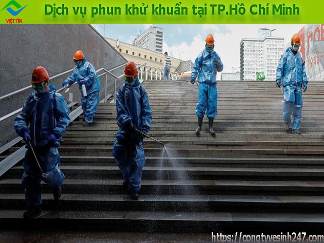 Dịch vụ khử trùng chuyên nghiệp và đáng tin cậy tại thành phố Hồ Chí Minh