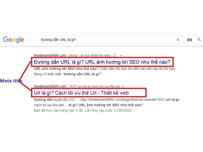 Meta Title là gì?