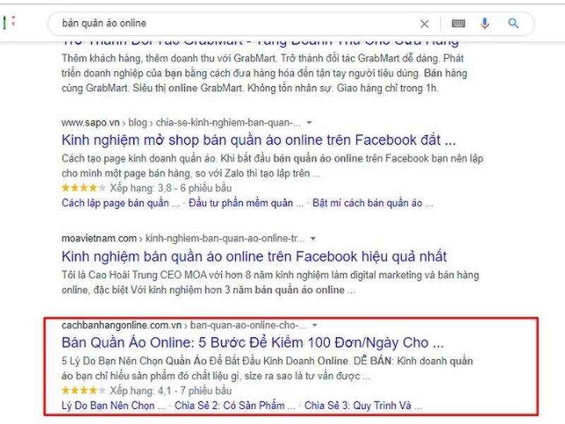 Outline content chuẩn SEO