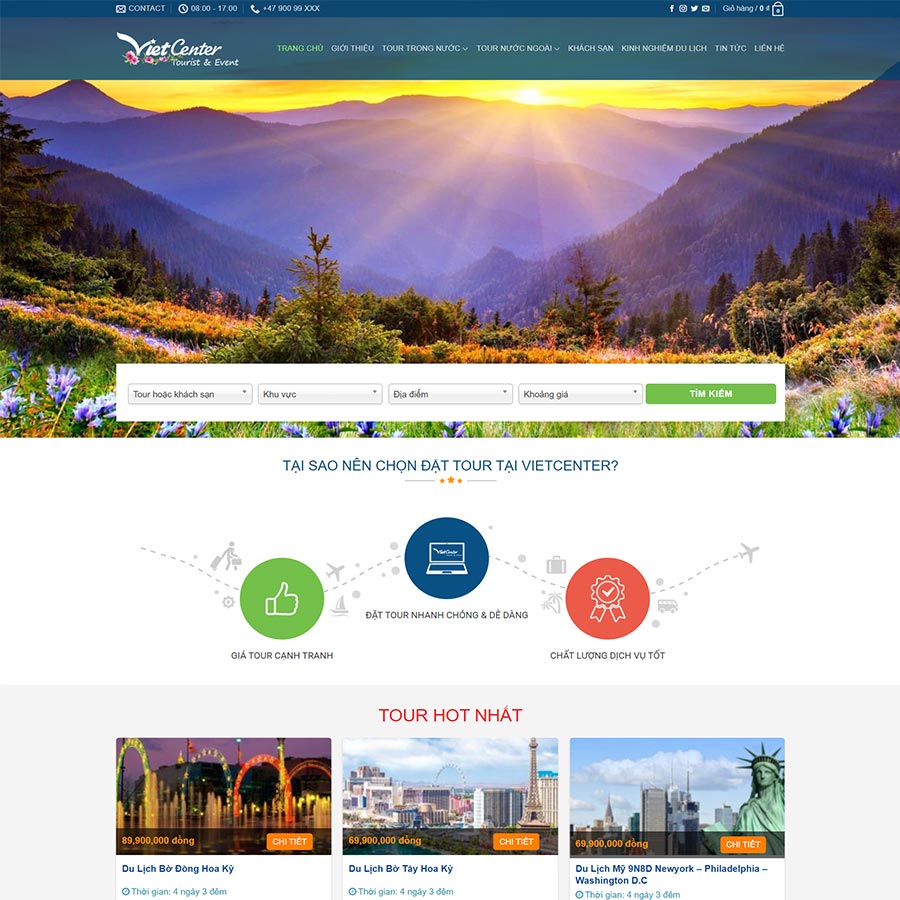 Theme WordPress du lich 17 Theme WordPress du lich 17