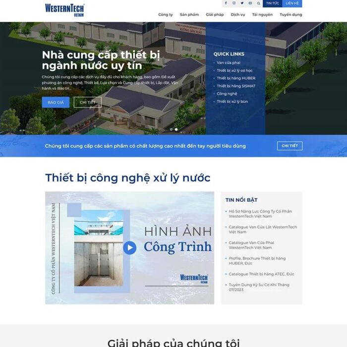 Theme WordPress thiet bi cong nghe xu ly nuoc 01